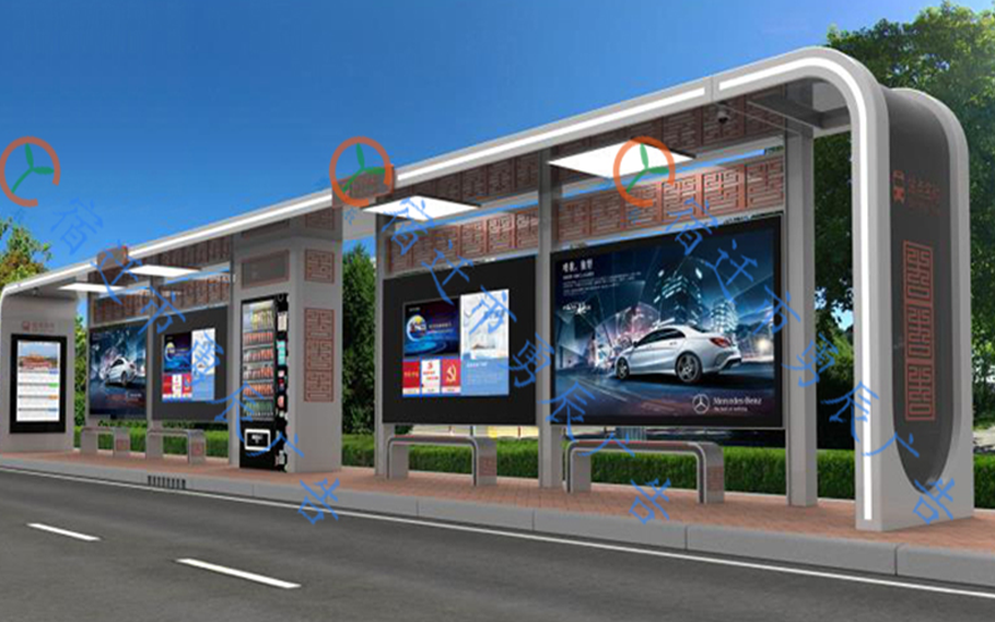 雅致候车亭YCHY-024